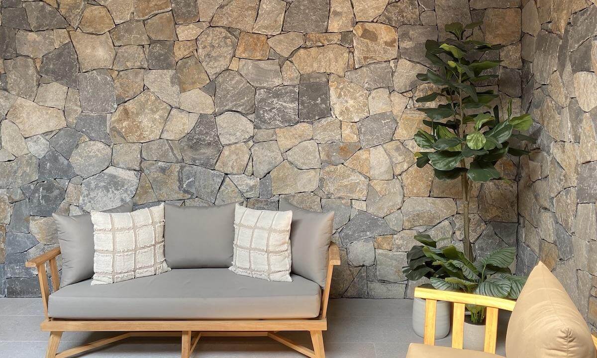 Natural stone wall tiles for exterior wall decoration